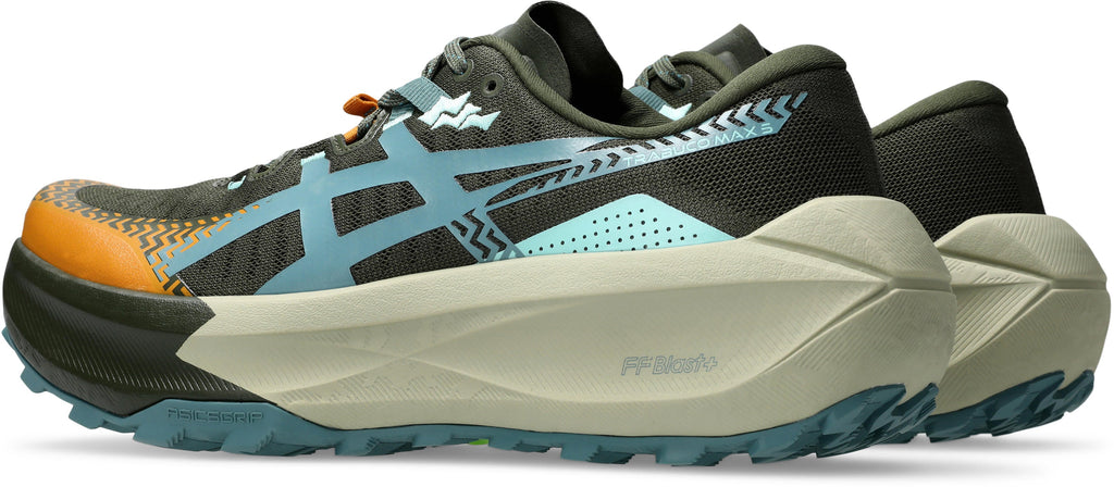 Asics Men's Trabuco Max 5 Trail Running Shoes - Green