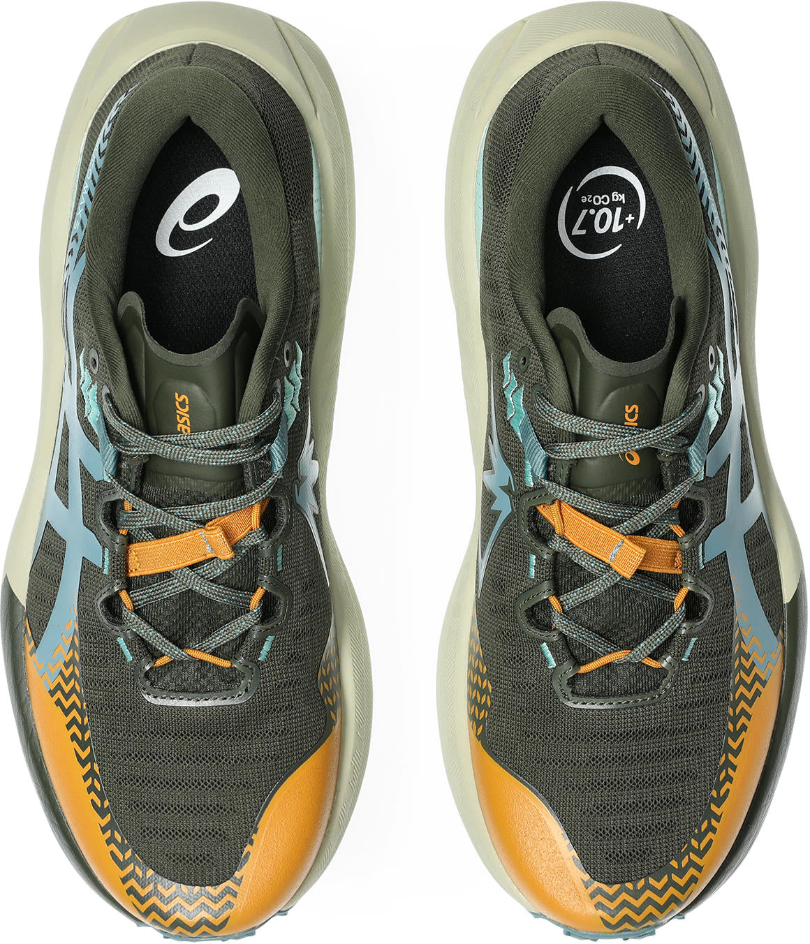 Asics Men's Trabuco Max 5 Trail Running Shoes - Green