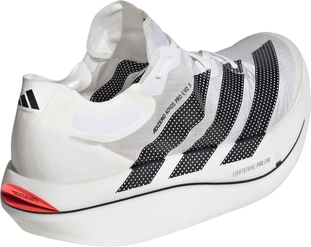 adidas Men's Adizero Adios Pro EVO 3 Running Shoes - White