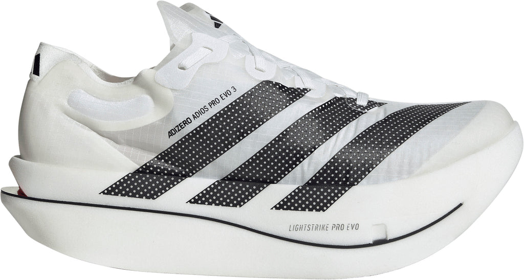 adidas Men's Adizero Adios Pro EVO 3 Running Shoes - White