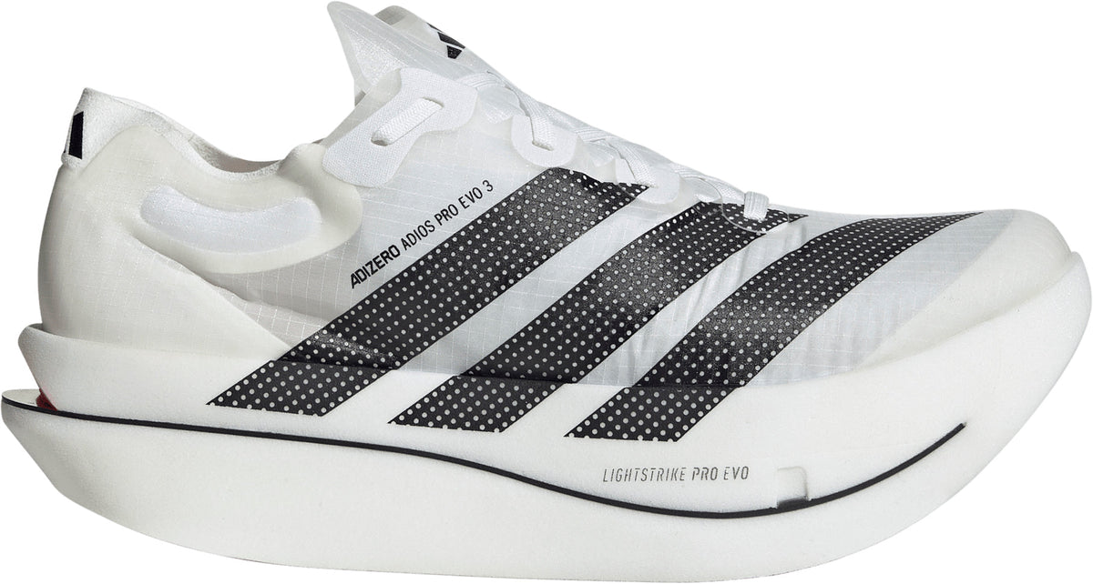 adidas Men's Adizero Adios Pro EVO 3 Running Shoes - White