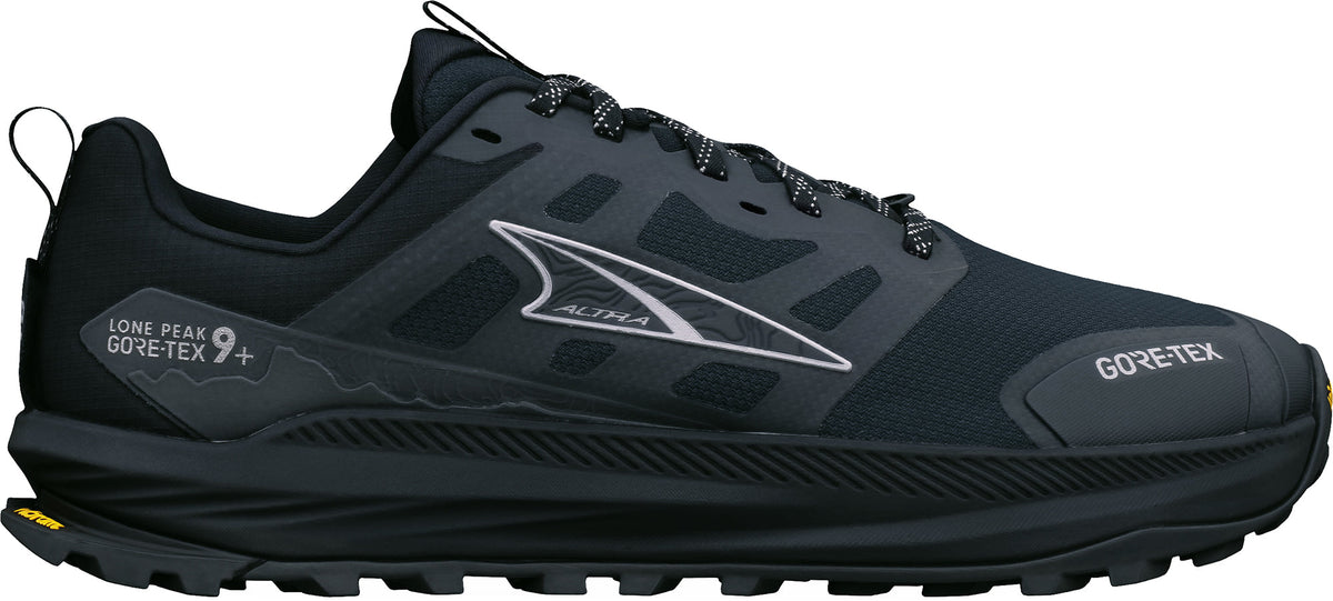 Altra Men's Lone Peak 9+ GORE-TEX Trail Running Shoes - Black