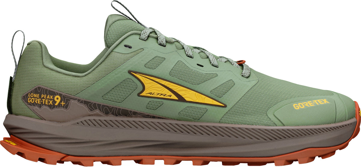 Altra Men's Lone Peak 9+ GORE-TEX Trail Running Shoes - Green