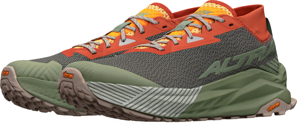 Altra Men's Olympus 275 Trail Running Shoes - Green