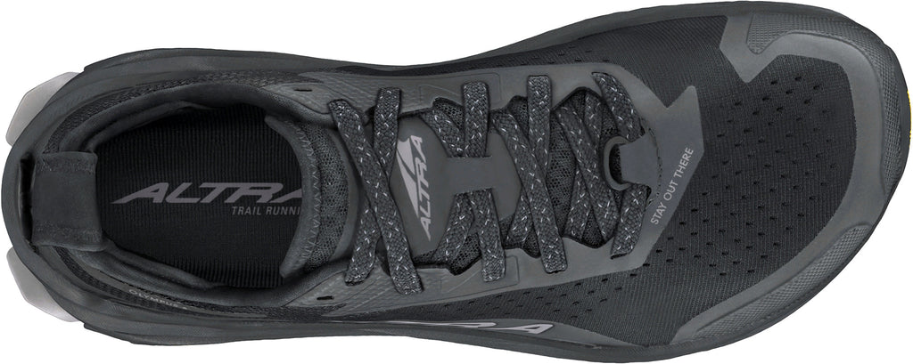 Altra Men's Olympus 6 Trail Running Shoes - Black