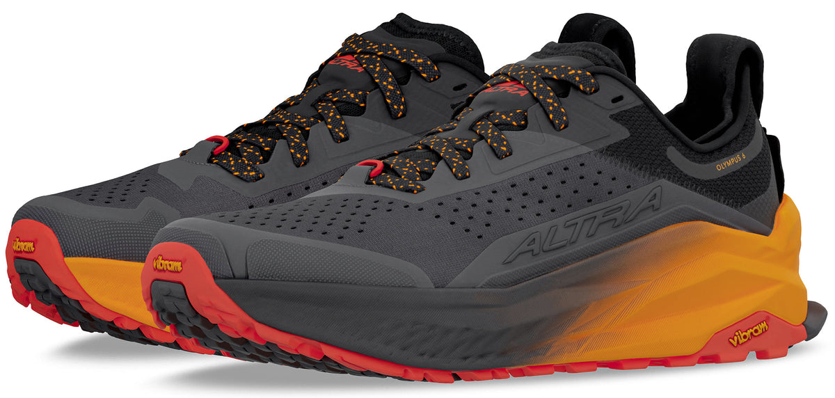Altra Men's Olympus 6 Trail Running Shoes - Black