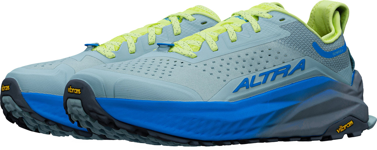 Altra Men's Olympus 6 Trail Running Shoes - Blue
