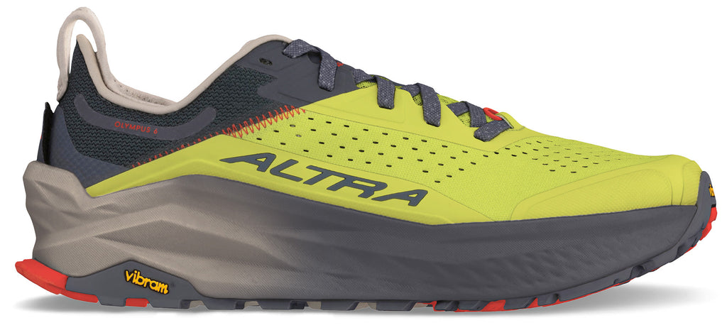 Altra Men's Olympus 6 Trail Running Shoes - Green