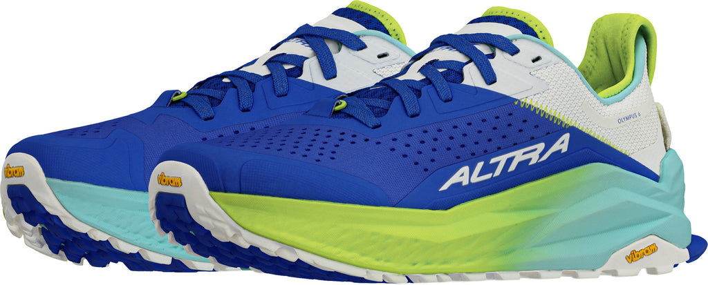 Altra Men's Olympus 6 Trail Running Shoes - Blue
