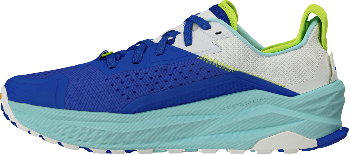 Altra Men's Olympus 6 Trail Running Shoes - Blue
