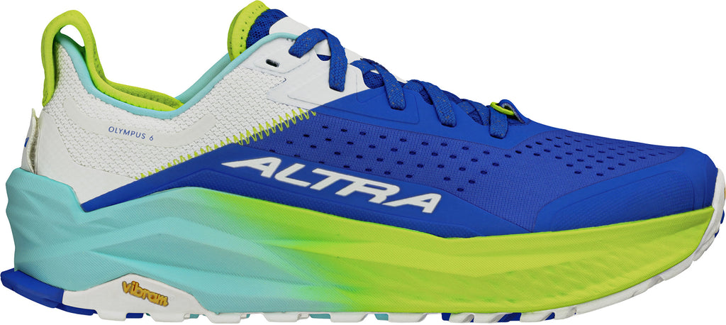 Altra Men's Olympus 6 Trail Running Shoes - Blue