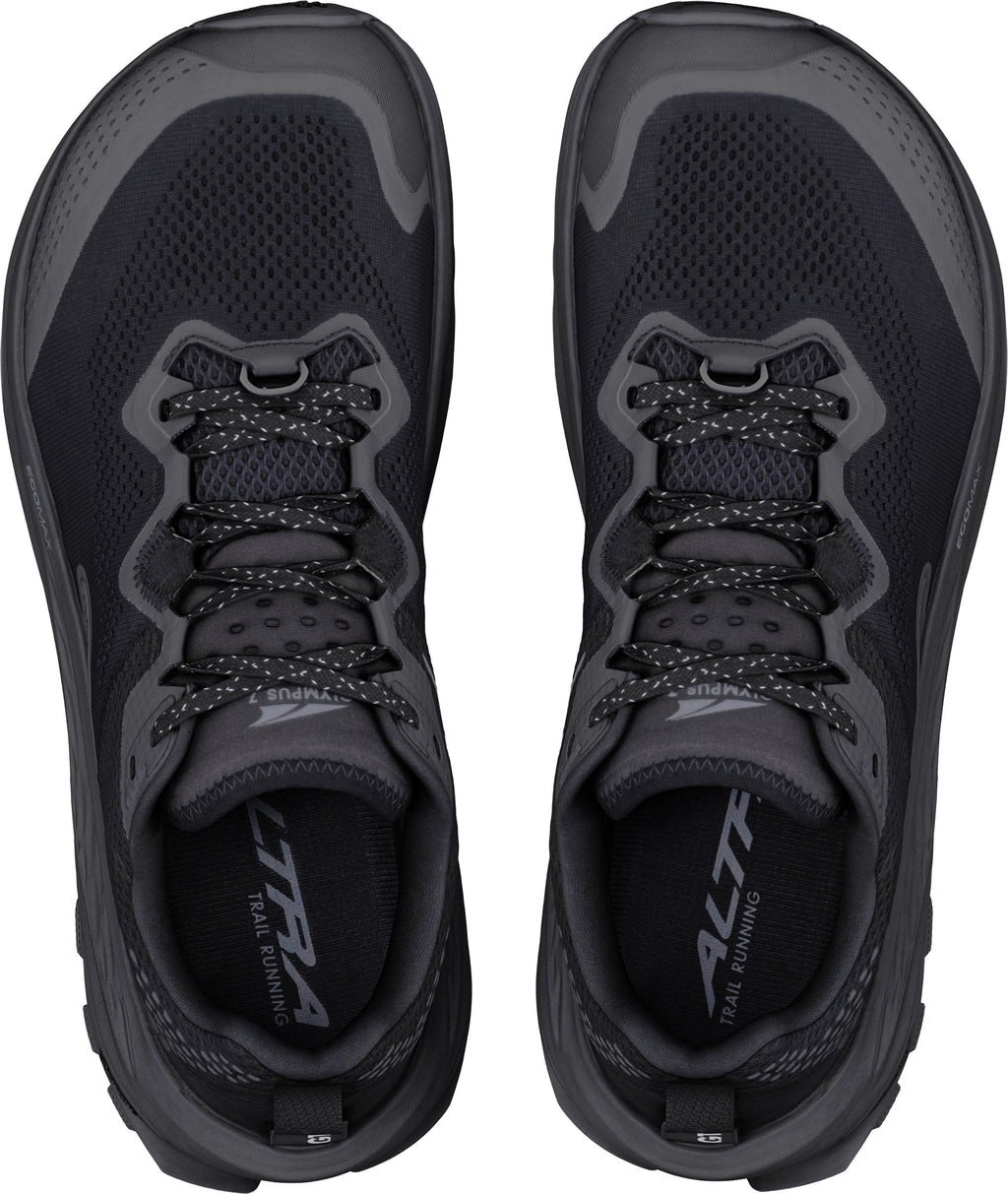 Altra Men's Olympus 7 Trail Running Shoes - Black