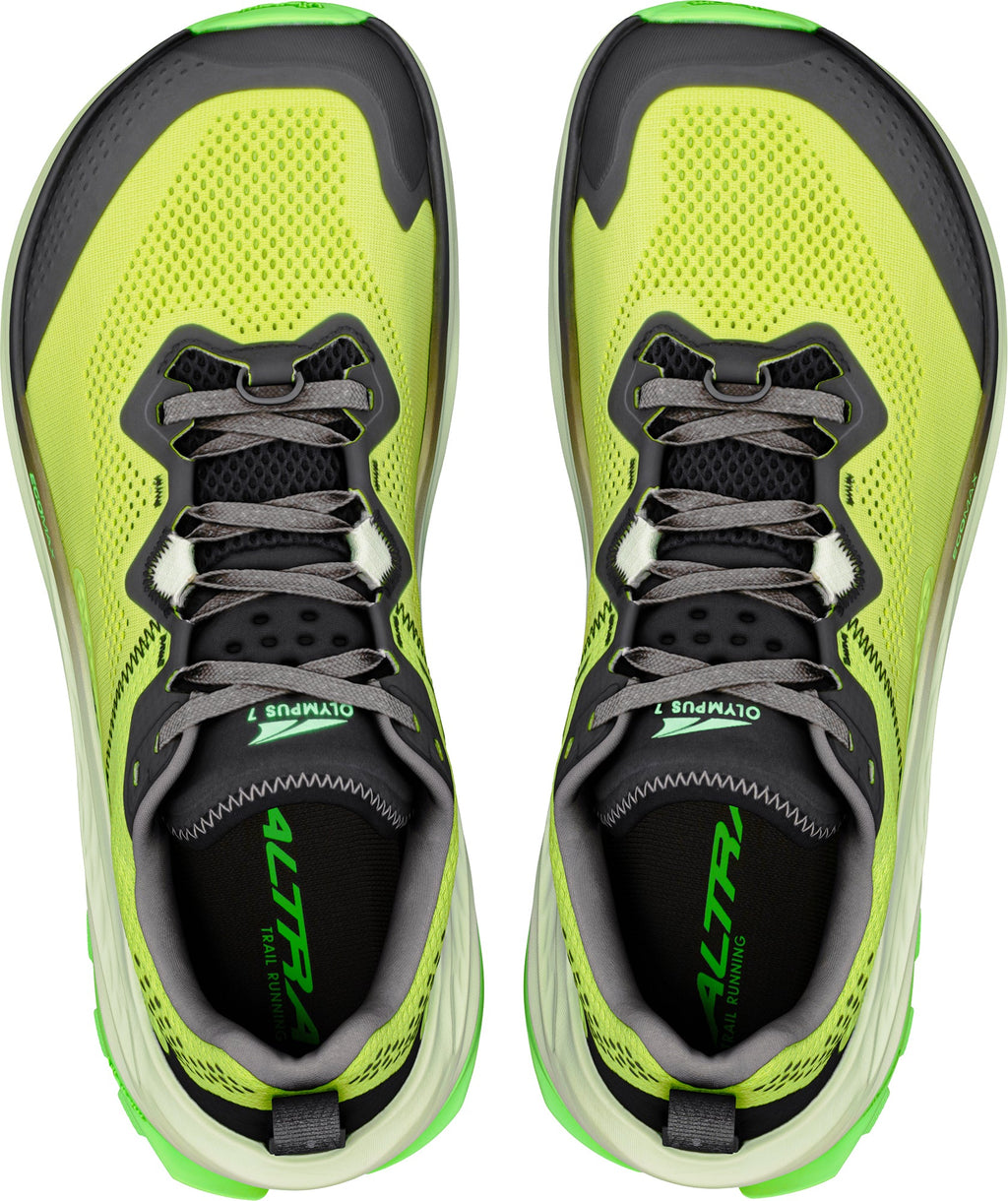 Altra Men's Olympus 7 Trail Running Shoes - Green