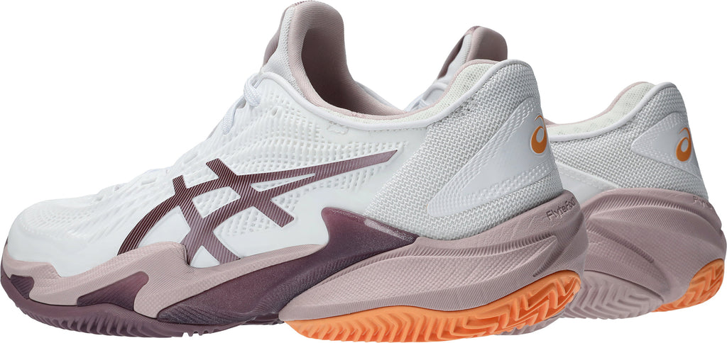 Asics Women's Court FF 3 Clay Tennis Shoes - White