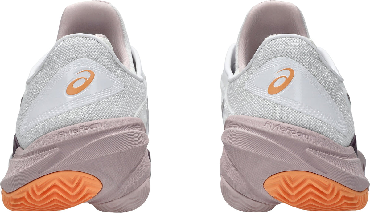 Asics Women's Court FF 3 Clay Tennis Shoes - White