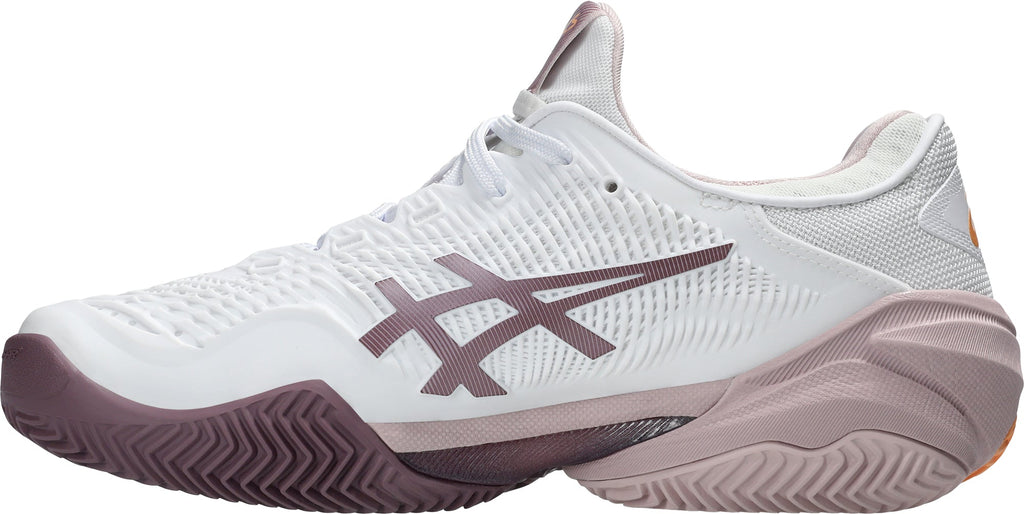 Asics Women's Court FF 3 Clay Tennis Shoes - White