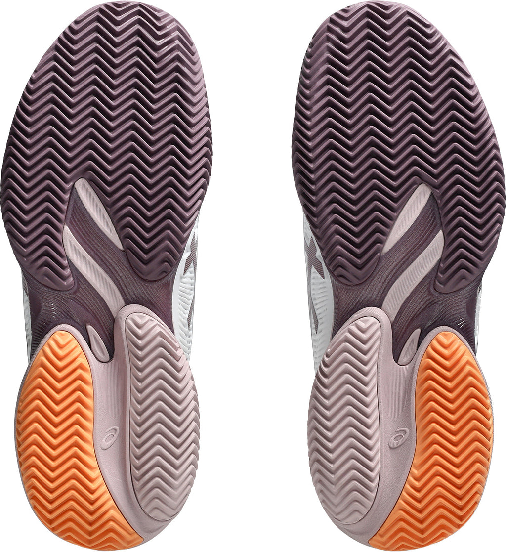 Asics Women's Court FF 3 Clay Tennis Shoes - White