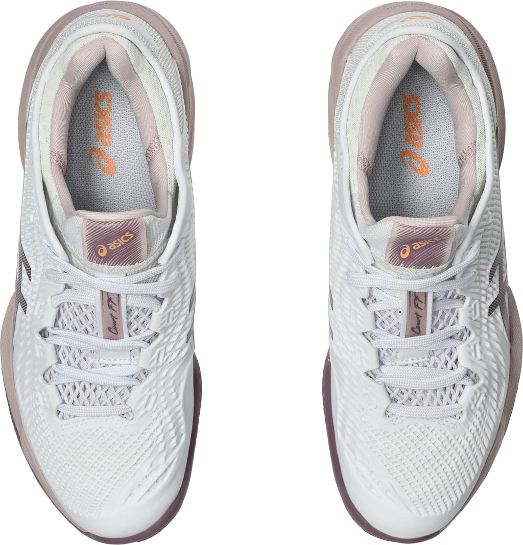 Asics Women's Court FF 3 Clay Tennis Shoes - White