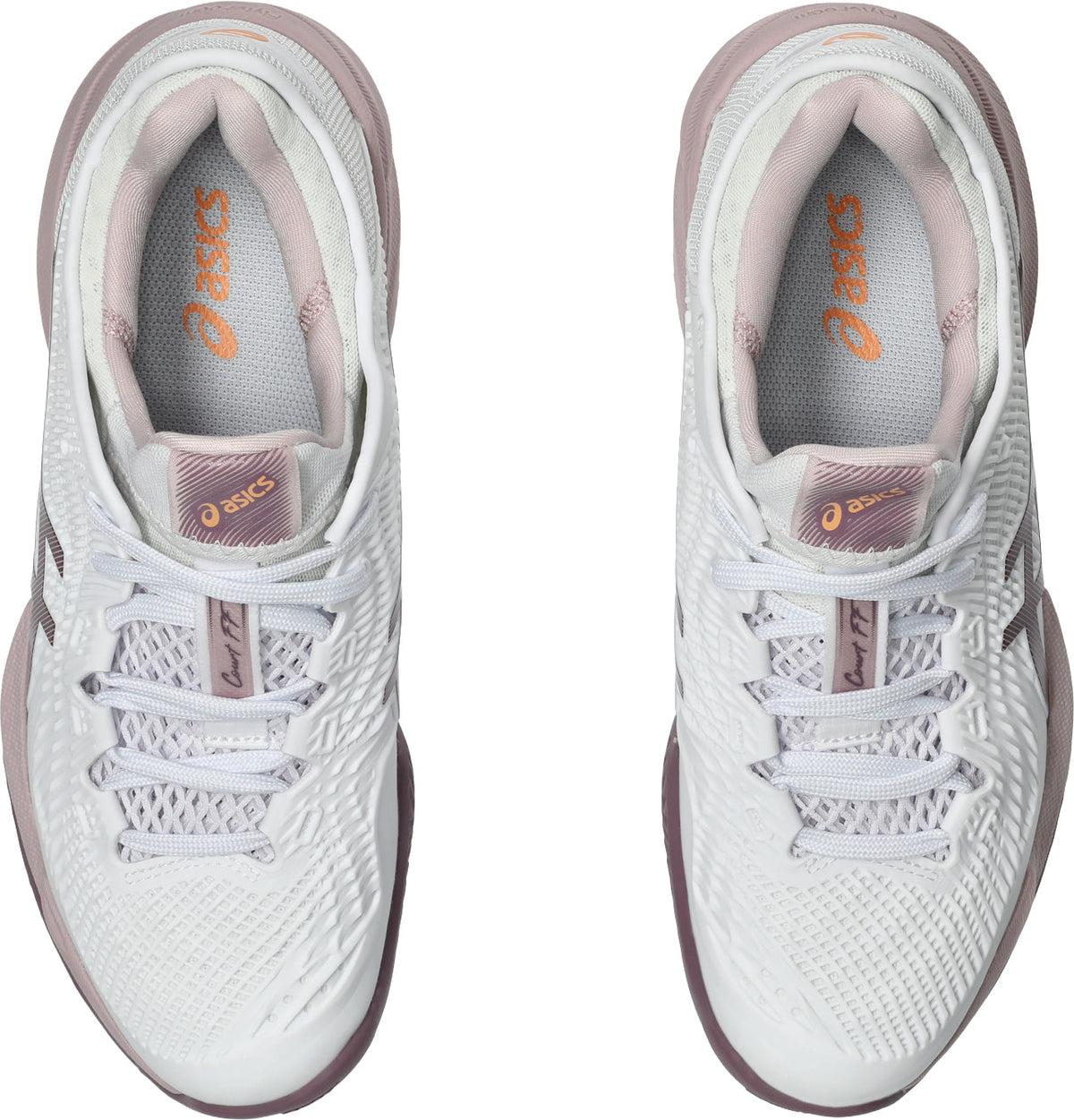 Asics Women's Court FF 3 Clay Tennis Shoes - White