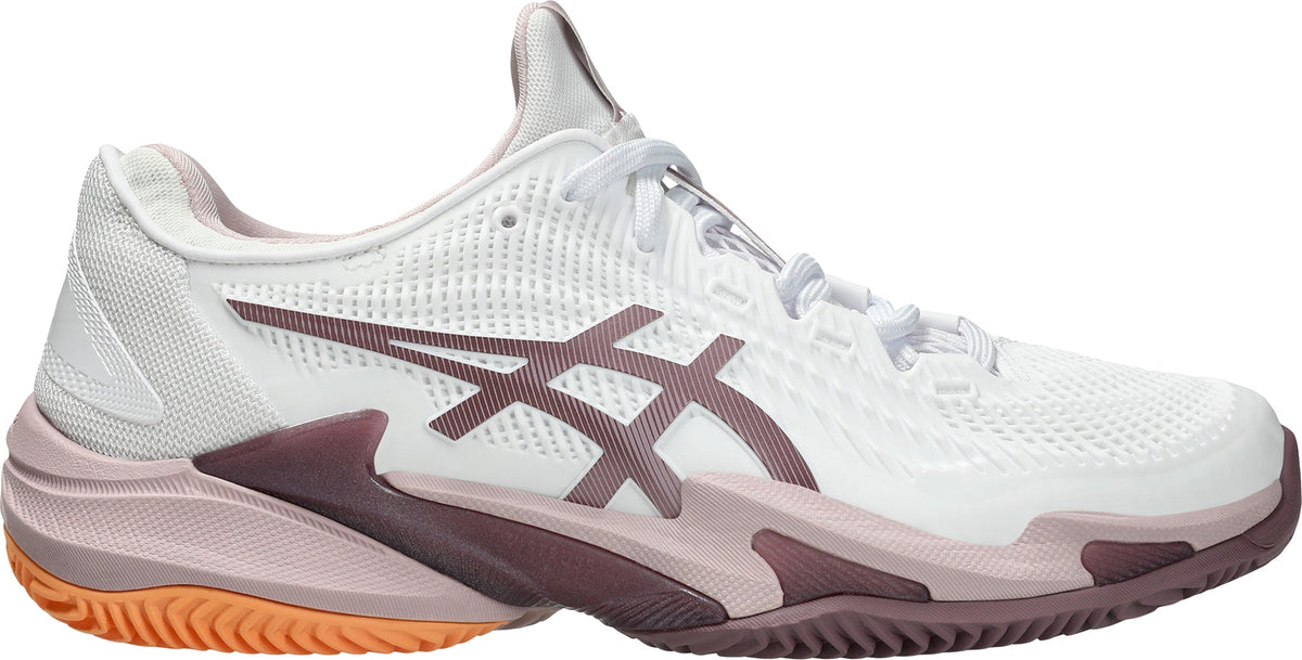 Asics Women's Court FF 3 Clay Tennis Shoes - White