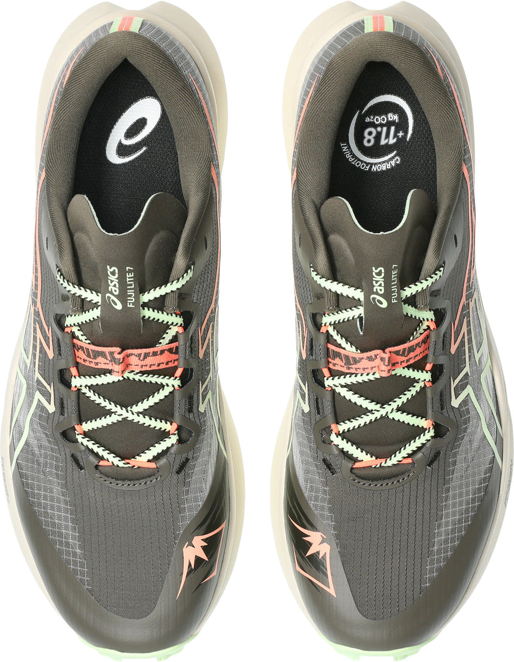 Asics Men's Fuji Lite 7 Trail Running Shoes - Grey