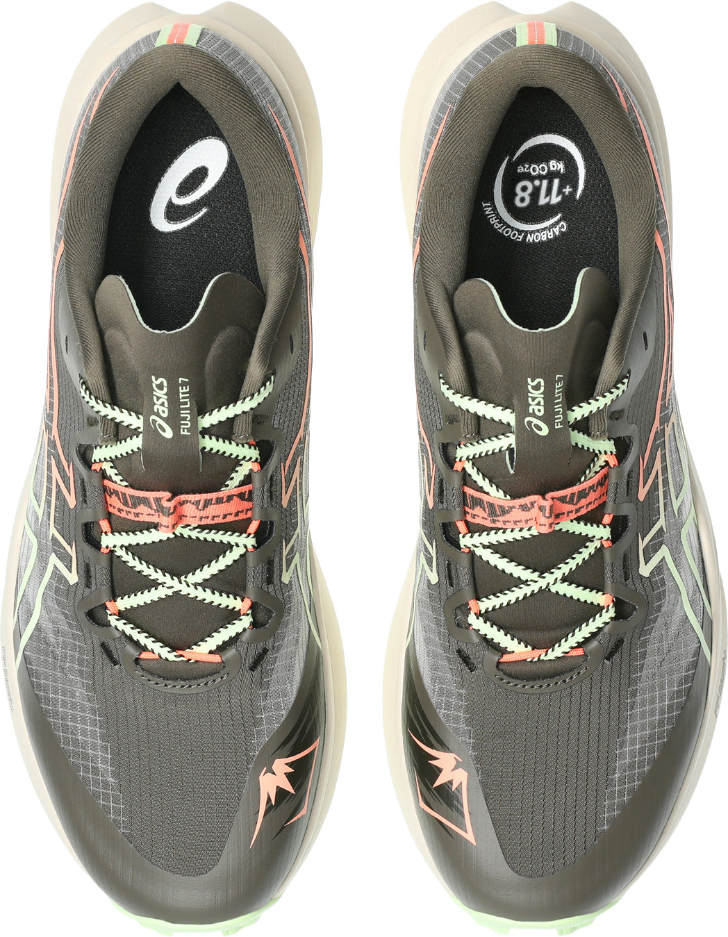 Asics Men's Fuji Lite 7 Trail Running Shoes - Grey