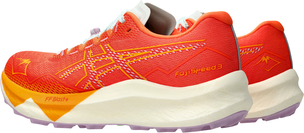 Asics Women's FujiSpeed 3 Trail Running Shoes - Orange