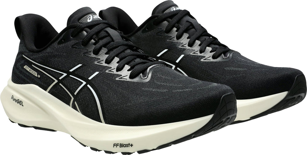 Asics Men's GT 2000 13 Wide Fit Running Shoes - Black