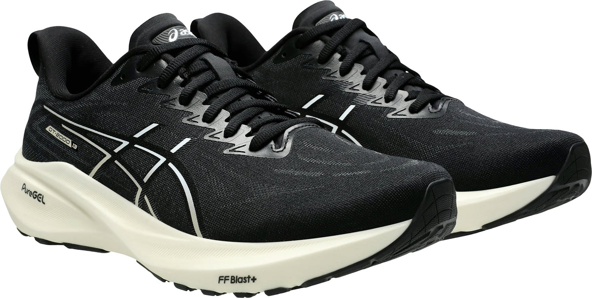 Asics Men's GT 2000 13 Wide Fit Running Shoes - Black