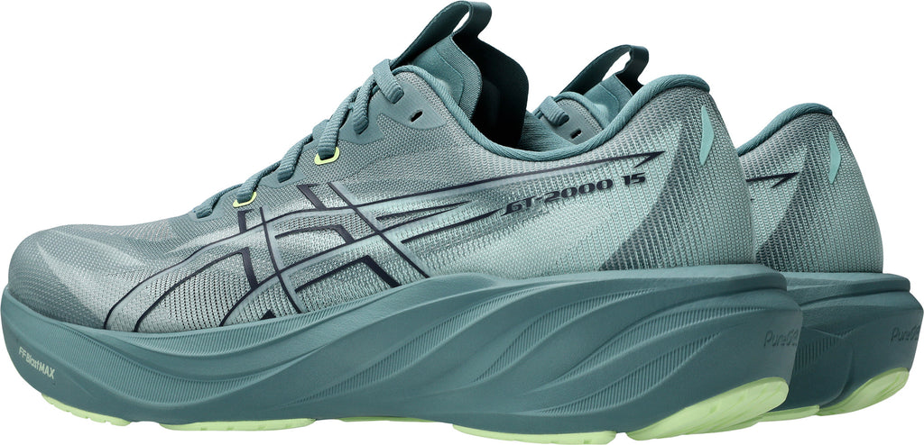 Asics Men's GT 2000 15 Wide Fit Running Shoes - Green