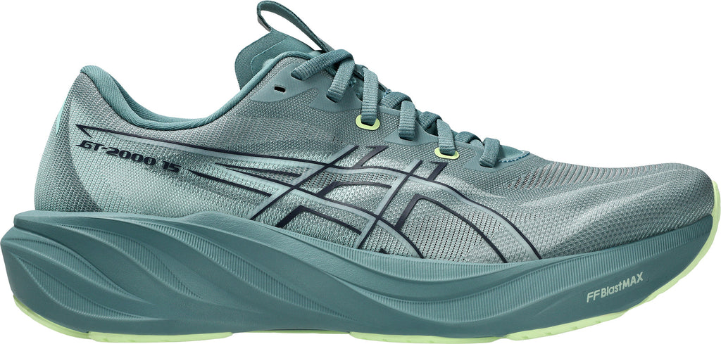 Asics Men's GT 2000 15 Wide Fit Running Shoes - Green