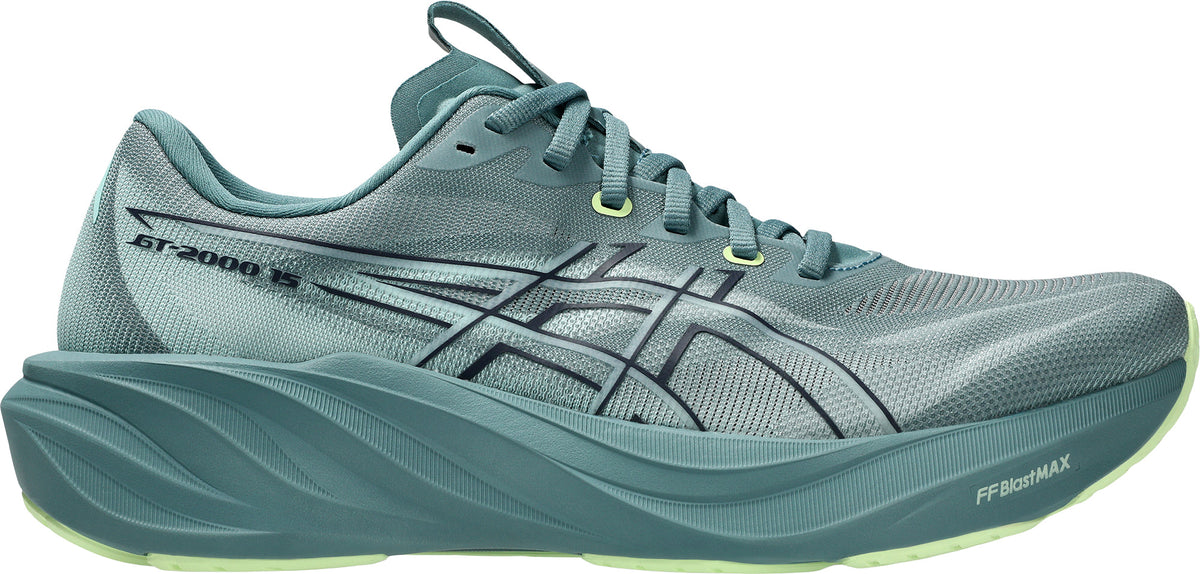 Asics Men's GT 2000 15 Wide Fit Running Shoes - Green