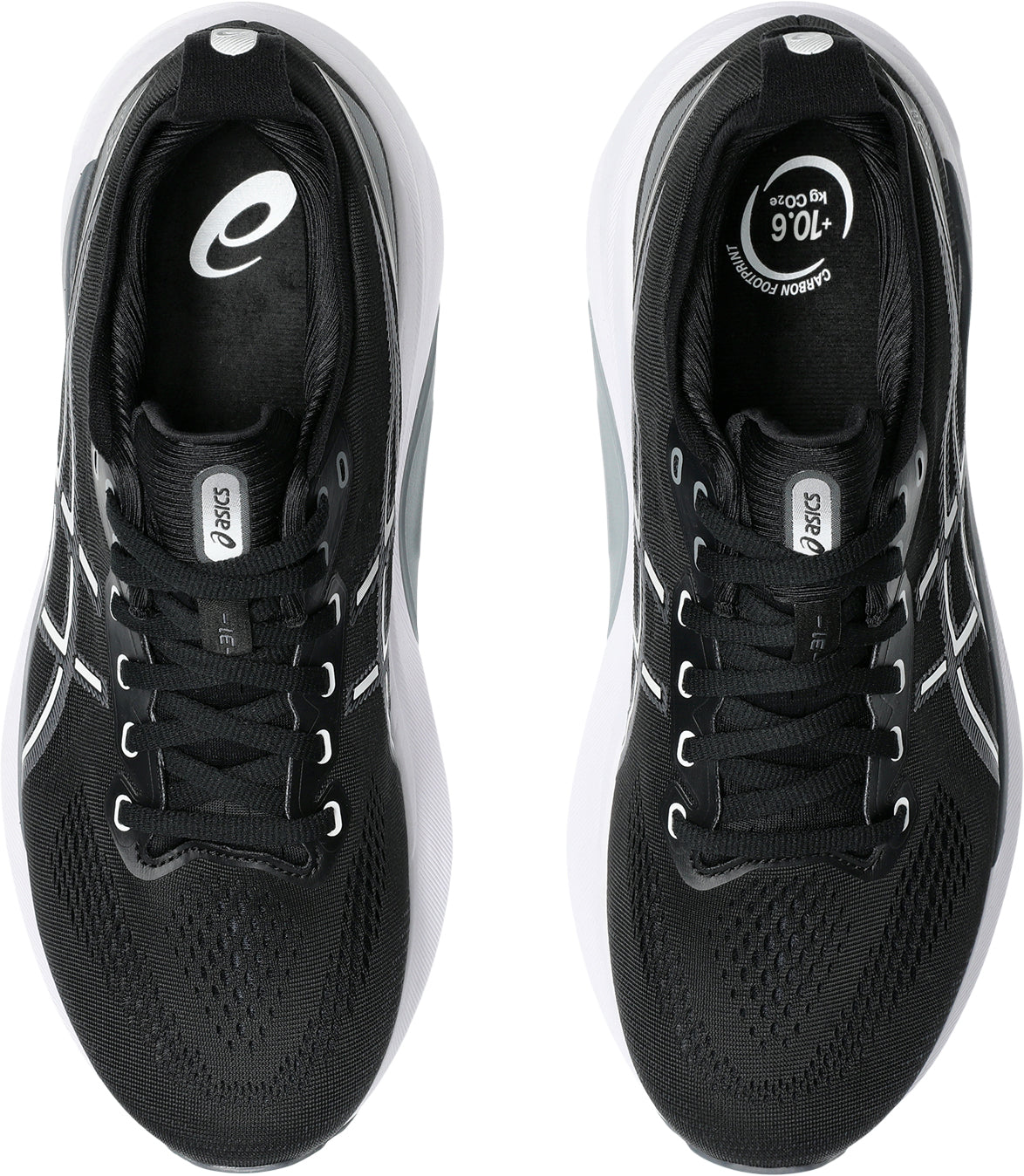 Asics Men's Gel Kayano 31 Wide Fit (2E) Running Shoes - Black