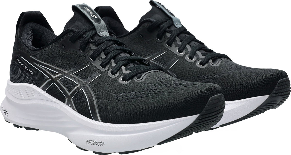 Asics Men's Gel Kayano 32 Wide Fit (2E) Running Shoes - Black