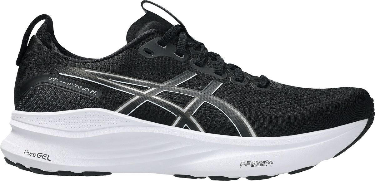 Asics Men's Gel Kayano 32 Wide Fit (2E) Running Shoes - Black