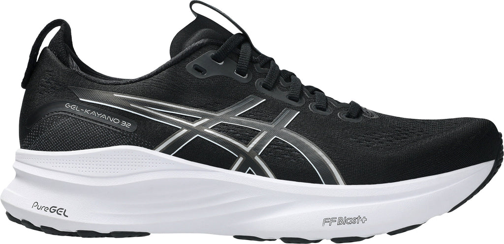 Asics Men's Gel Kayano 32 EXTRA WIDE (4E) Running Shoes - Black