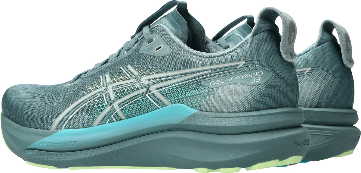 Asics Men's Gel Kayano 33 Running Shoes - Green