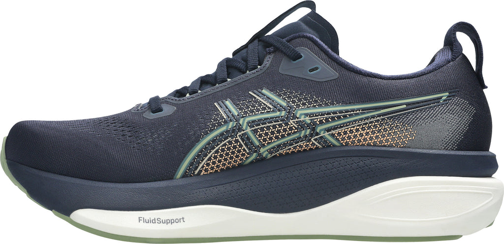 Asics Men's Gel Kayano 33 Wide Fit (2E) Running Shoes - Blue