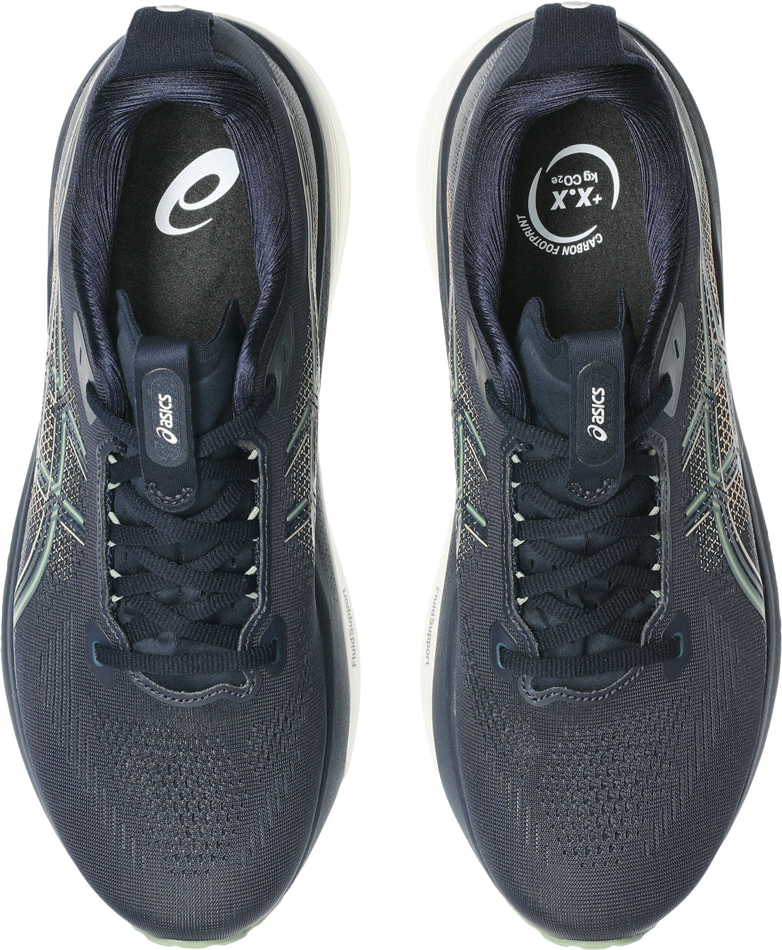 Asics Men's Gel Kayano 33 Wide Fit (2E) Running Shoes - Blue