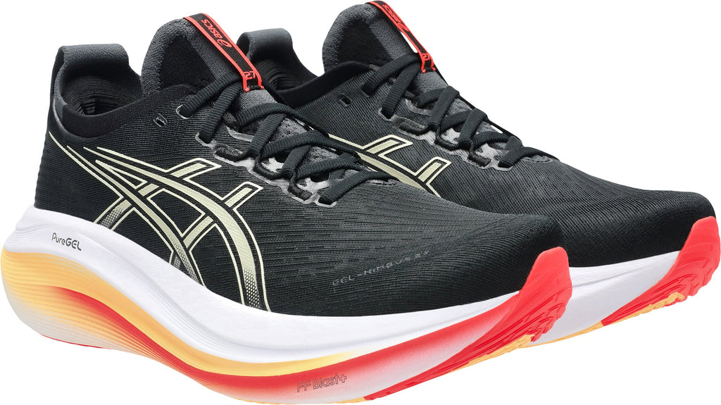 Asics Men's Gel Nimbus 27 Running Shoes - Black