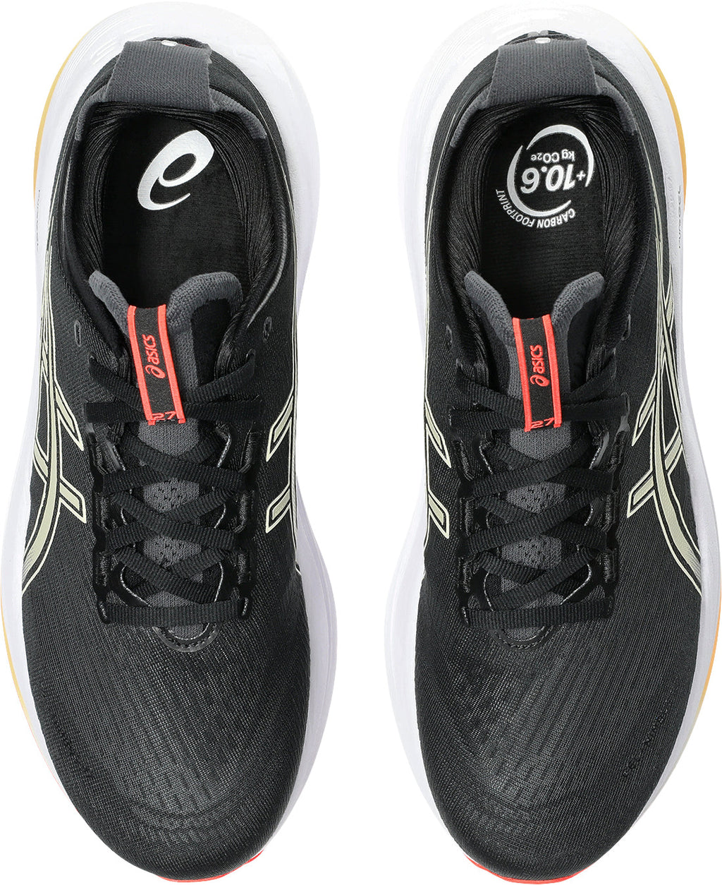 Asics Men's Gel Nimbus 27 Running Shoes - Black