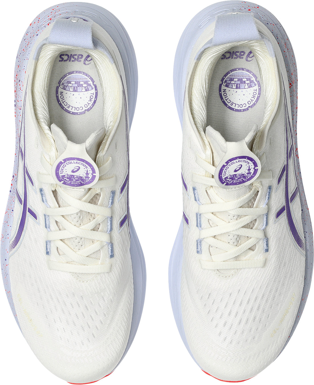 Asics Men's Gel Nimbus 27 Tokyo Running Shoes - Cream