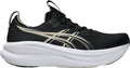 Asics Men's Gel Nimbus 28 Wide Fit Running Shoes - Black