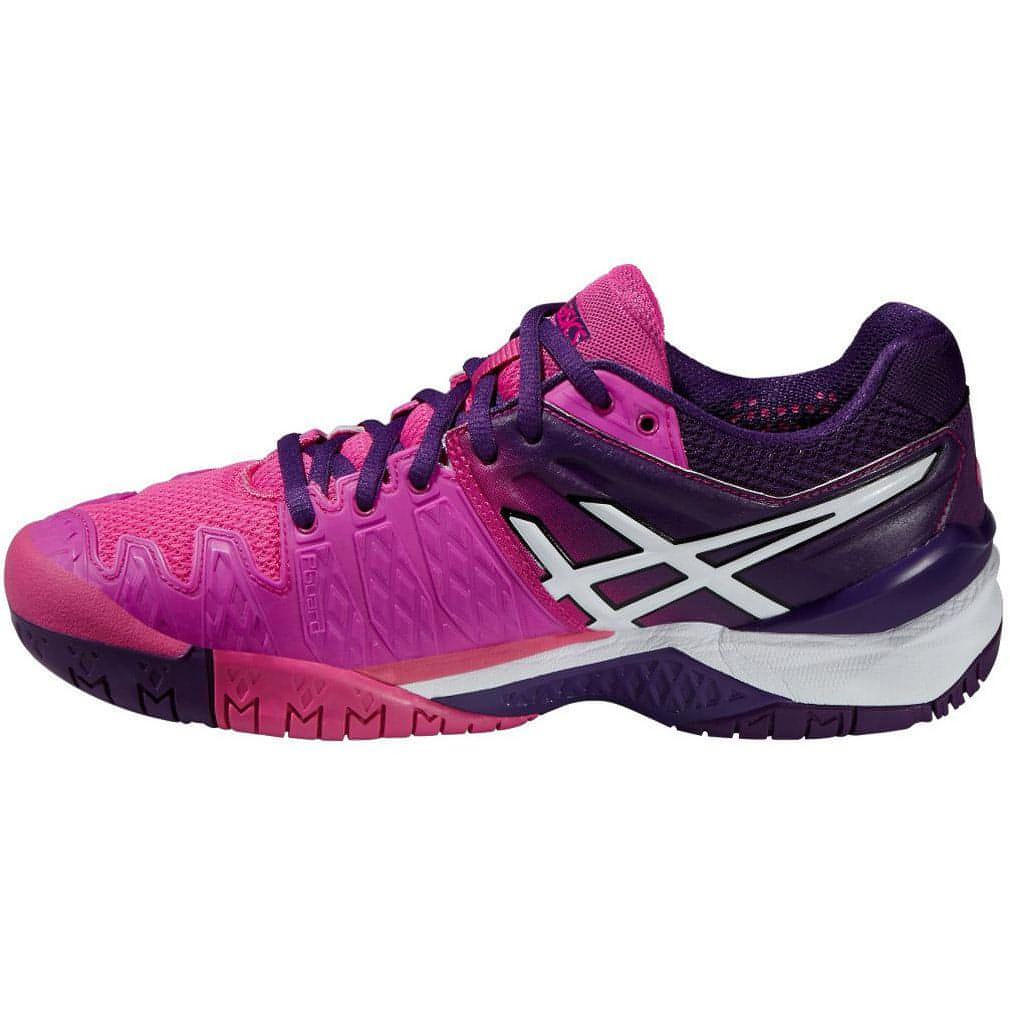 Asics Women's Gel Resolution 6 Clay Tennis Shoes - Pink