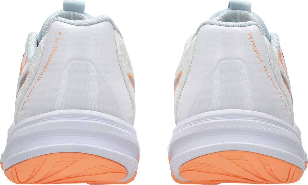 Asics Women's Netburner Professional FF 4 Netball Shoes - White