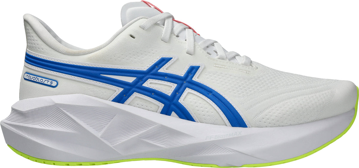 Asics Men's NovaBlast 5 Running Shoes - White