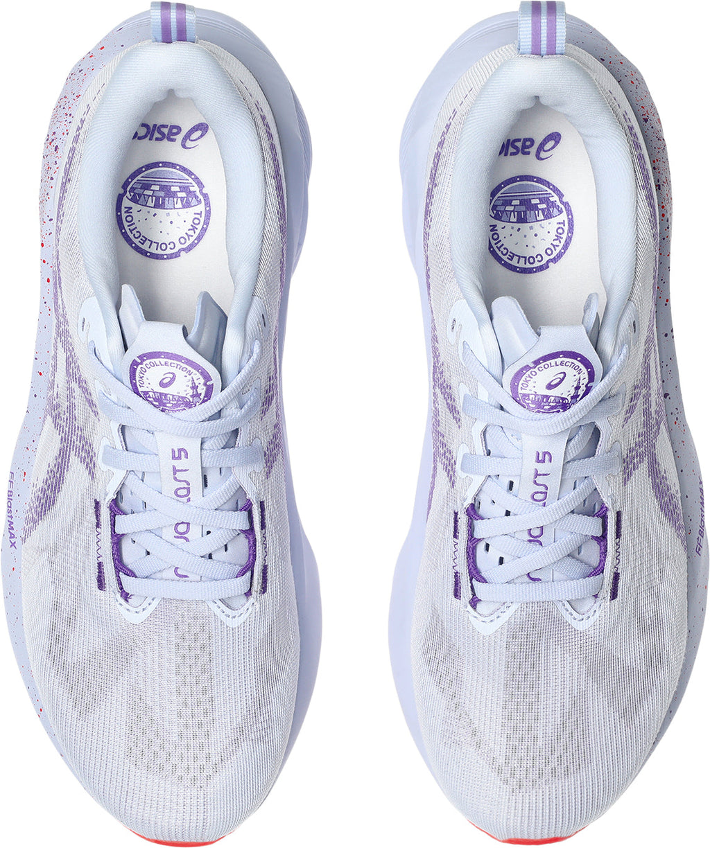 Asics Men's NovaBlast 5 Tokyo Running Shoes- Purple