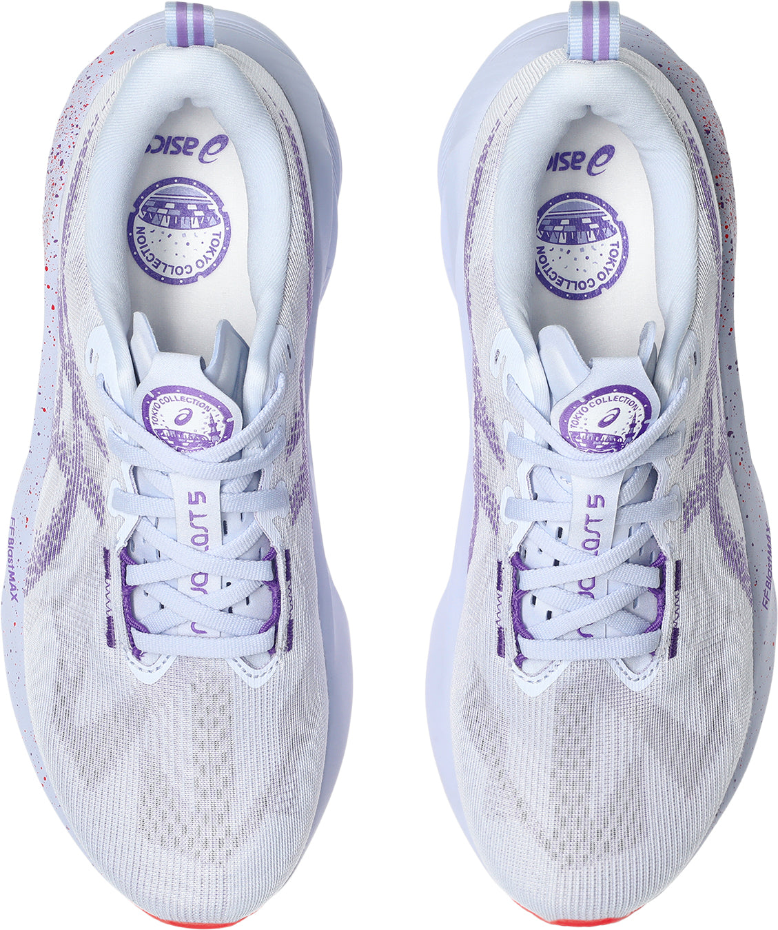 Asics Men's NovaBlast 5 Tokyo Running Shoes- Purple