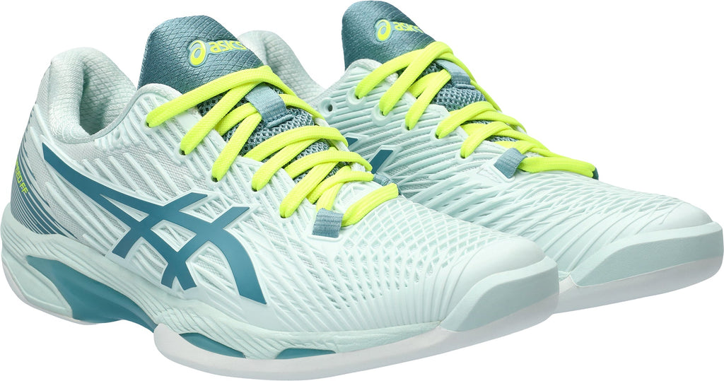 Asics Women's Solution Speed FF 2 Indoor Court Shoes - Green