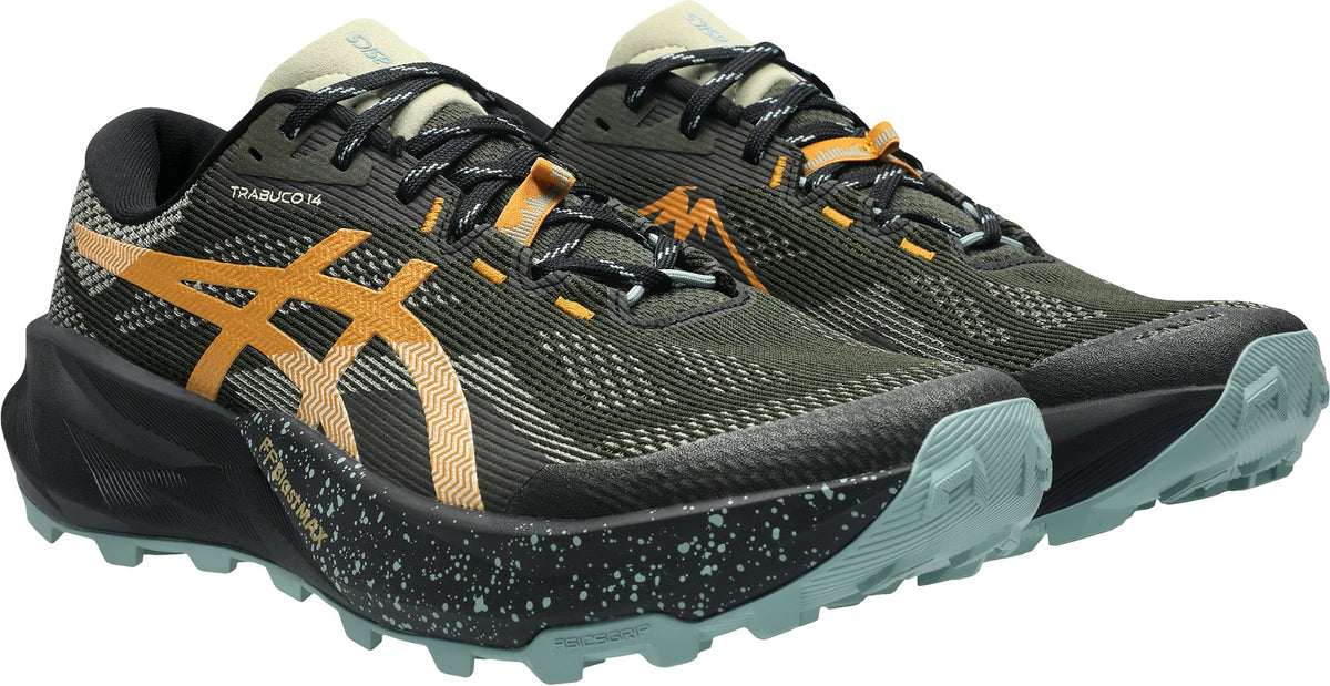 Asics Men's Trabuco 14 Trail Running Shoes - Black